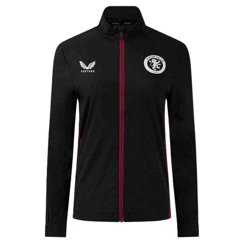 Castore Womens/Ladies Aston Villa FC Track Jacket / Caviar